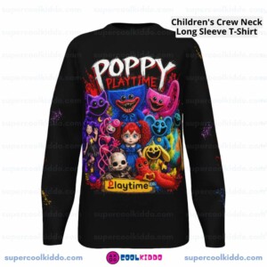 Poppy Playtime 5 Kids Long Sleeve T-Shirt – Soft Milk Silk Graphic Youth Crew Neck Apparel Cool Kiddo 10 Poppy Playtime 5 Kids Long Sleeve T-Shirt – Soft Milk Silk Graphic Youth Crew Neck Apparel