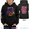 Poppy Playtime All-Over Print Kids Hoodie – Gamer Pullover Sweatshirt for Boys & Girls