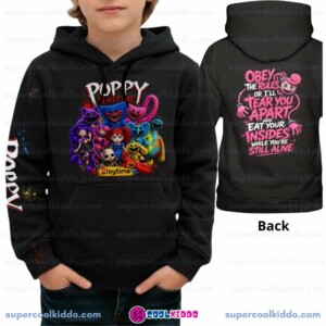 Poppy Playtime All-Over Print Kids Hoodie – Gamer Pullover Sweatshirt for Boys & Girls Cool Kiddo Poppy Playtime All-Over Print Kids Hoodie – Gamer Pullover Sweatshirt for Boys & Girls